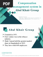 Compensation Management System In: Abul Khair Group