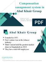 Compensation management system in Abul Khair Group