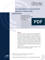 Aula 7_ARAUJO, Aloisio Et Al. Safety Evaluation in Construction Companies- A Fuzzy Logic Application_2019