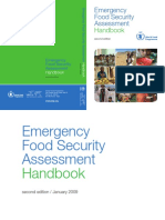 Emergency Food Security Assessment: Handbook