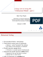 Chapter 5 Behavioral Model Part1