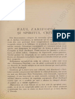 Petrescu, Camil, Paul Zarifopol Si Spiritul Critic, RFR, An.2, Nr.5, 1935, p.243-245