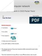 Computer Network: WAN Network in CISCO Packet Tracer