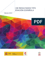 Directorio de Resultados-Tipo de La Cooperación Española - 2019