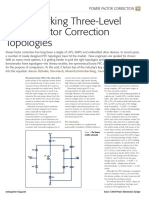 Benchmarking Three-Level Power Factor Correction Topologies