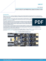 Um2197 Electronic Speed Controller For BLDC and PMSM Three Phase Brushless Motor Stmicroelectronics