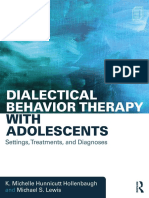 Dialectical Behavior Therapy With Adolescents - Settings, Treatments, And Diagnoses