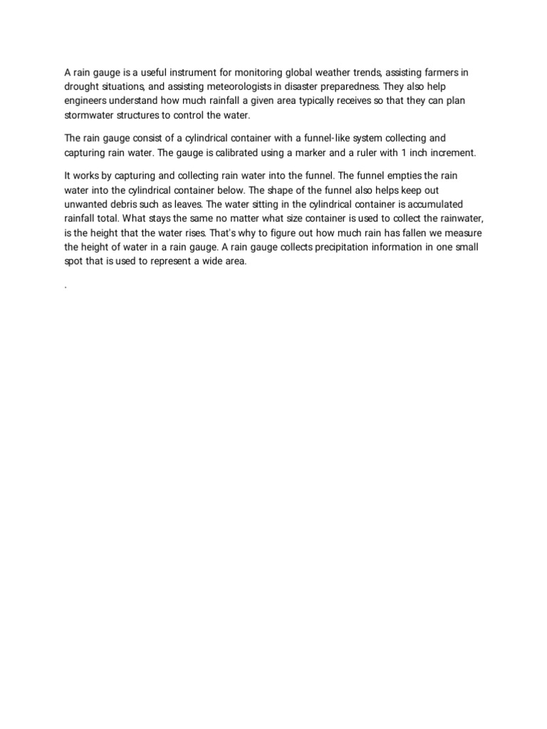 Rain Gauge Report PDF