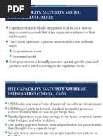 The Capability Maturity Model Integration (Cmmi) :: Each Process Area Is Formally Assessed Against Specific Goals and