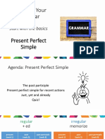 Perfecting Your Grammar - Present Perfect Simple (Part One) PDF