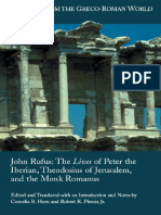 John Rufus_ the Lives of Peter the Iberian, Theodosius of Jerusalem, And the Monk Romanus ( PDFDrive )