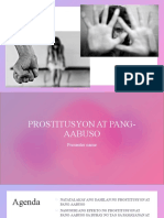 Prostitusyon at Pang-Aabuso
