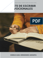 Copia de El Arte de Escribir Devocionales