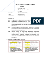 Rencana Pelaksanaan Pembelajaran (RPP) : A. Kompetensi Inti Ki 1: Ki 2