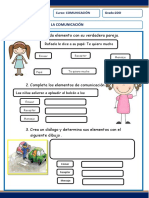 Lunes ELEMENTOS DE LA COMUNICACIÓN