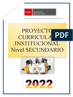 Proyecto Curricular Institucional-secundaria Cl