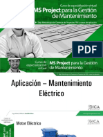 Diapositivas - Ms Project para Mantenimiento Eléctrico