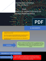 El Nacimiento y El Desarrollo Fisico Hasta Los Tres