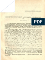 Seche, Luiza, Conceptia lingvistica..., Limba romana, An XIX, Nr. 1, 1970, p. 3-13