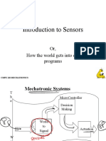 Introduction To Sensors: Or, How The World Gets Into Our Programs