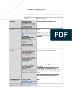 Lesson Plan Template Direct