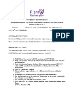 DCS DBMS Exam Sep-Dec 2015 Practical