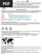 Atividade Naruto - Coordenadas e Projeções - Alimentos
