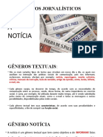 TEXTOS JORNALÍSTICOS