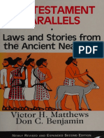 Laws and Stories From The Ancient Near East: Victor H. Matthews