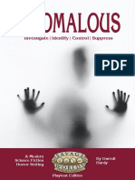 Anomalous: Investigate - Identify - Control - Suppress