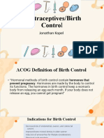 Contraceptives/Birth Control: Jonathan Kopel