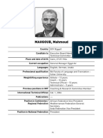 MAHGOUB, Mahmoud: Technical Committee