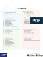 CFE Syllabus: Day 1 - Investigation