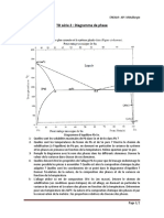 Diagramme de Phase Exercices