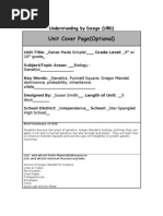 Download Biology UBD Unit by Micheal Lezondra SN56776304 doc pdf
