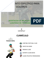 Estructura de microciclos y control de entrenamiento GPS porteros