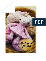 Amigurumi Dulce Gatito PDF Patron Gratis en Espanol