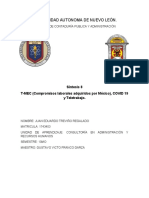 T-MEC (Compromisos Laborales Adquiridos Por México), COVID 19 y Teletrabajo.