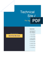Cópia de Cópia de Technical SEO (and Beyond) Site Audit Checklist