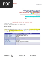 Transfer Via Mt103 - Manual Download: Private and Confidential