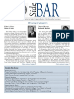 SideBAR • Published by the Federal Litigation Section of the Federal Bar Association (Spring 2011)