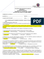 Examen Dx. de Gestion