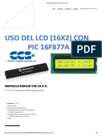 Pantalla Display LCD (16 X 2)