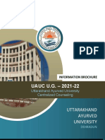 UAUC UG 2021-22 Counseling Info Brochure