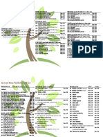 Ala Carte Menu - D'Hasli Cafe 2010