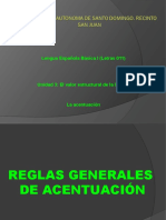 Reglas Generales de Acentuacion