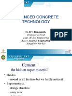 Advanced Concrete Technology: Dr. R.V. Ranganath