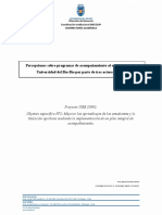 Percepción Actores Claves