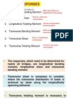 Bridge Responses and Positioning of LL