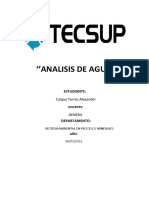 Analisis de Agua PDF